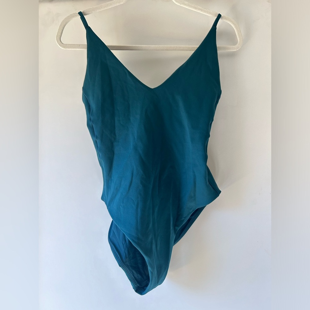 Left on Friday Sunday Suit in Deep End (Teal)